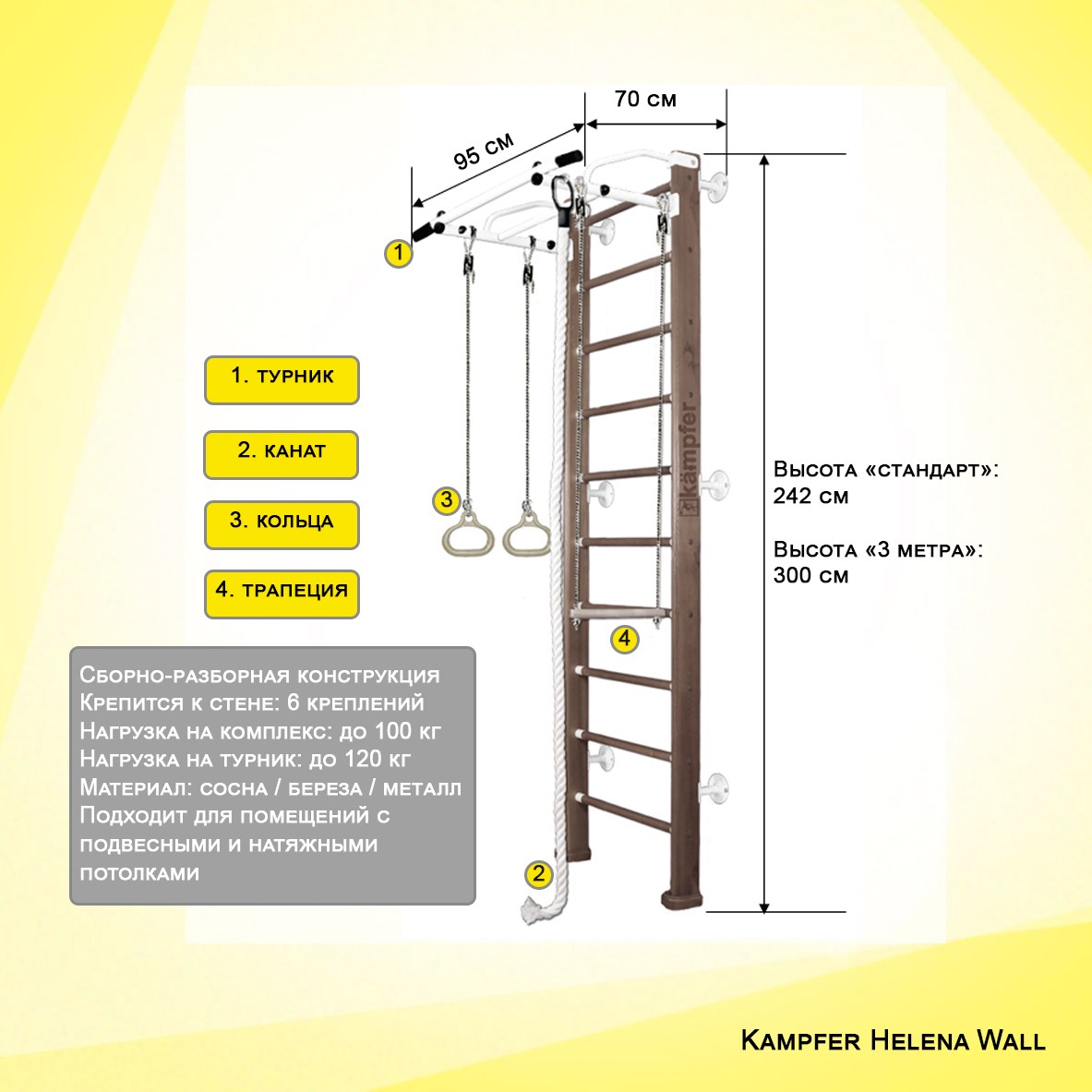 Kampfer Helena Wall — купить у официального дилера Kampfer-Shop.ru